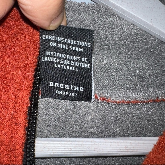 Y2K Vintage PrAna quarter zip knit red pullover jacket gorpcore - Picture 4 of 8